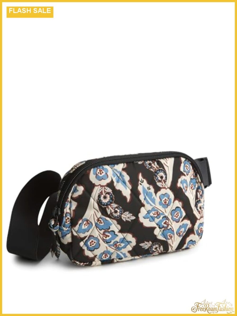 Performance Twill Belt Bag Small Crossbody Zip Water-Resistant Adjustable Strap